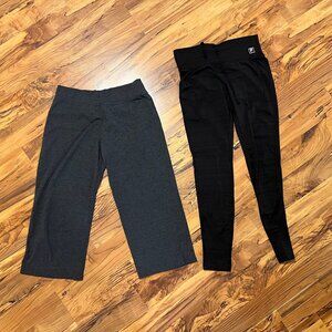 Lot of 2 Womens Active Pants St Johns Bay Fila Size S